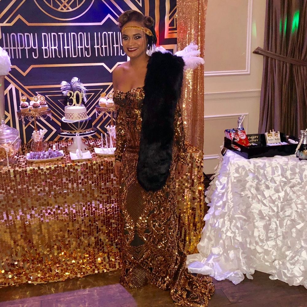 Gold Gown